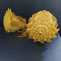 gelang matahari lapis emas 24k / gelang sultan / gelang kendari / gelang viral / gelang pesta / gela