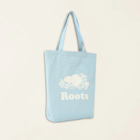 【Roots】Roots配件-有機棉帆布袋(淺藍色)