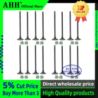 AHH 8 Pairs Intake Exhaust Valves with Oil Seal For HONDA CBR250 MC19 MC22 JADE Hornet CB250 250 NC1