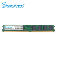 SNOAMOO New DDR2 2GB Desktop PC ARM 667Mhz PC2-5300S 240 Pin 800MHz PC2-6400S 1GB 4GB DIMM For Intel Compatible Computer Memory