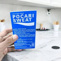 POCARI SWEAT SACHET 13gram Box - Pocari Sweat Serbuk Minuman Isotonik Pengganti Cairan Tubuh yang Hi
