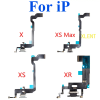 USB Port Charger Dock Connector Mic Charging Flex Cable For iPhone X XR XS Max Dock Charging Flex