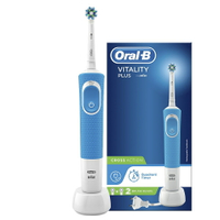 【Oral-B】D100 活力亮潔電動牙刷-清新藍【三井3C】