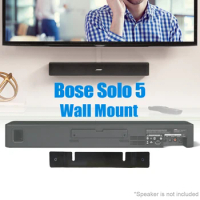 Wall Mount Kit for Bose Solo 5 Soundbar Home Speaker Saving Space Bracket for Solo 5