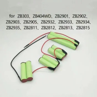 2500mAh for Electrolux ZB271 ZB303 ZB404WD ZB2901 ZB2902 ZB2903 2905 2934 2935 ZB2811 ZB2812 2813 ZB2815 Vacuum Cleaner Battery