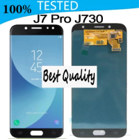 5.5'' Tested AMOLED LCD Replacement for Samsung J7 Pro Touch Screen Display for J730FJ730GM/DSJ730G/DSJ730G/DS