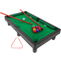 Children's Billiard Toy Kids Pool Table Miniature Plastic Tables for Adults Game