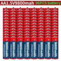 AAbattery New New High Quality 1.5V 9800mAh Rechargeable AA Battery for Computer Clock Radio Video Games Digital Camera