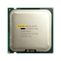 โปรเซสเซอร์ CPU แกน 2, Quad Q9400, 2.6 GHz, Quad-Core, Quad-เธรด, 6M, 95W, LGA 775