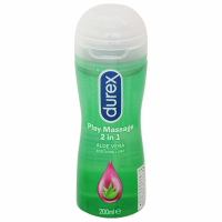Gel bôi trơn Durex Play Massage 2 in 1 Aloe Vera Soothing Lube dịu da