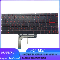 laptop keyboard for MSI GF63 8RC 8RD MS-16R1 MS-16R4 GF65 Thin 9SD 9SE 10SD 10SE MS-16W1 GS65 GS65VR MS-16Q1 Russian/US/Spanish