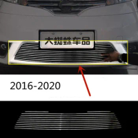 For Nissan NV200 2010-2020 aluminum alloy Grille Bright bar Protective trim Grille modification accessories car accessories