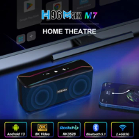H96 MAX M7 Speaker Home Theatre Dual WIFI BT5.1 8K Video RK3528 Android 13.0 TV BOX 2G 16G 4G 32G H96MAX