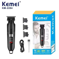 ปัตตาเลี่ยนKM-2284 Professional Hair Trimmer สําหรับผู้ชาย - เครื่องตกแต่งไร้สาย