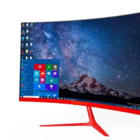 32 inch Ultra Thin Flexural 75Hz Curved Widescreen LCD Gaming Monitor HDMI VGA input 2ms Response