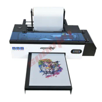 DTF Printer A3 with 5000ml ink Tshirt Clothes Hoodies Jacket shoes PET Film Heat Press Transfer Kit Print Machine
