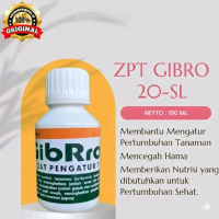 ZPT GIBRO 20-SL 100 ML | Zat Pengatur Tumbuh Tanaman | Meningkatkan Hasil Pertanian | Pupuk ZPT Cair