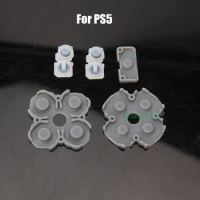 10 sets For Sony Playstation 5 PS5 Controller Conductive Silicone Buttons Rubber Pads for ps5 Game Replacement Parts