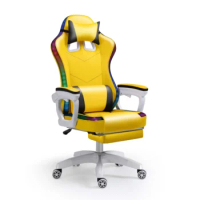 Computer Adjustable Footrest Gaming Chair,Office Furniture Home Live Gamer Swivel Armchair,ergonomic Chair