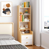 床頭櫃 ● 床頭櫃簡約現代臥室加高多功能床邊櫃子 小型 儲物簡易置物架