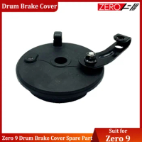 Official Zero Accessories Original Zero 9 Rear Drum Brake Cover Spare Part Suit for 8-9inch Wheel Electric Scooter
