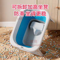 兒童洗澡桶 嬰兒游泳泡澡桶 可折疊寶寶浴盆 小孩大童大號沐浴桶家用【不二雜貨】