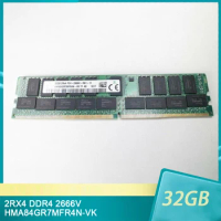 1 Pcs RAM For SK Hynix 32GB 32G 2RX4 DDR4 2666V HMA84GR7MFR4N-VK Memory 2666