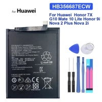 3340mAh Battery HB356687ECW For Huawei Nova 2 Plus 2i 3i 4e 2S G10 Mate SE 10 Lite For Honor 7x 9i P30 lite