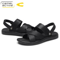 Camel Active Men's Sandals Summer High Quality Brand Shoes Beach Men Sandals Men Causal Shoes Fashion Outdoor Waterproof Sandals