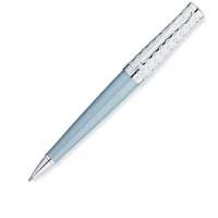 【CROSS】SAUVAGE紗吻系列 石藍原子筆+筆套(AT0312-1)