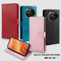 Realme GT5 Pro Leather Wallet Case for Realme GT5 GT2 Pro GT Neo 5 SE 3 3T 2 2T GT Master GT3 Business Magnet Buckle Phone Case