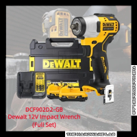 Dewalt Percetakan Hammer Drill 12V 2.0Ah DCD716D2K-B1 Kekuatan Stabil untuk Projek Profesional dan A