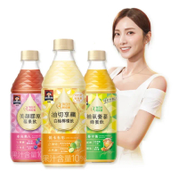 【QUAKER 桂格】機能飲450ml x 24 x3箱(美顏膠原莓果飲/補氣養蔘蜂蜜飲/油切享纖白柚檸檬飲)