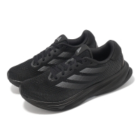 【adidas 愛迪達】慢跑鞋 Supernova Rise 女鞋 黑 輕量 緩震 透氣 運動鞋 愛迪達(IG5836)