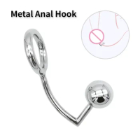 Metal Anal Hook Anal Plugs Posterior Toys Prostate Massager Male and Female Masturbators Anal Dilator Anal Stimulator Sex Toy 18