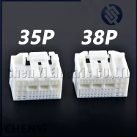 35 Pin 38 Pin Automotive connectors car DSP Amplifier CD Power plug 2188701-1 2188698-1 With Terminals For Hyundai Kia K2 K3 K5