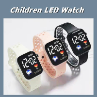 Digital Watches Kids Waterproof Apple Touch Screen Sports Fashion Children Led Electronic Watch Clock girls watch 6-16 Years
