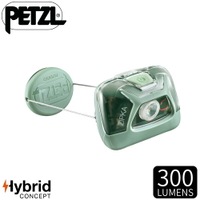 【PETZL 法國 ZIPKA頭燈《綠》】E093GA01/300流明/頭燈/登山露營/手電筒/緊急照明