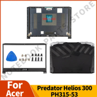 New Original Case For Acer Predator Helios 300 PH315-53 LCD Back Cover Front Bezel Bottom Case Notebook Parts Replacement