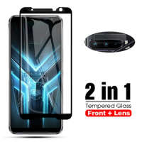 for asus phone rog phone 3 rog3 full cover tempered glass camera screen protector For ASUS ROG Phone 3 protective glass ZS661KS