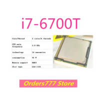 New imported original i7-6700T 6700T 6700 CPU Dual Core Four Thread 1150 2.8GHz 91W 14nm DDR3 DDR4 quality assurance