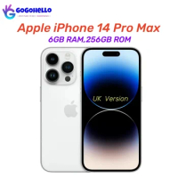 Unlocked Original Apple iPhone 14 Pro Max Single SIM 256 ROM 6GB RAM 6.7" Genuine Retina OLED NFC Face ID A15 98% New Cell Phone