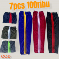 PROMO 100 Ribu 7 CELANA TRAINING PANJANG Unisex / Celana Olahraga Harian Santai Pria Wanita Melar Sp