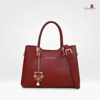 Tas Elizabeth Handbag 0706-2182 Maroon