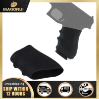 Magorui Rubber Grip Sleeve For Glock 17 19 20 26, S&amp;W, Sigma, SIG Sauer, Ruger, Colt, Beretta Models Anti-slip Rubber Sleeve