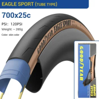 Goodyear Eagle Sport Road Bicycle Tyre Casing 700c 25c Racing Bicycle Open Tire Bicycle Accessories 