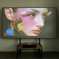 2024 Grey Diamond Projection Screen Fabric 200 Inch Max for 3D 4K UST Ultra Short Throw Laser Projector Good Contrast