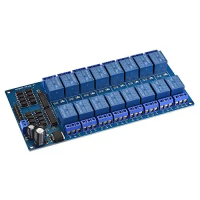 Module Relay 16 Kênh 24V 10A Kích Mức Thấp