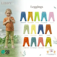 LIBBY Earth Legging Bayi & Anak Laki-laki / Perempuan (1PCS) - Legging Bayi & Anak Unisex 0-6 Tahun