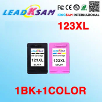 Leadksam compatible For hp123 123xl Ink cartridge replacement For 123 Deskjet 2130 2132 3630 3632 1110 1111 1112 Printer